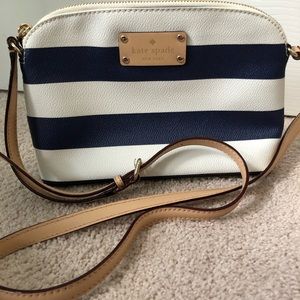 Kate Spade Striped Side Bag